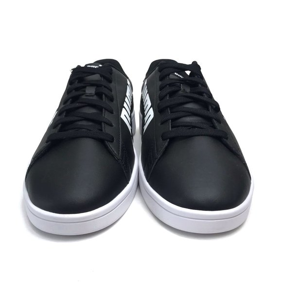 NWOB PUMA Black and White Smash v2 Max Sneakers Black and White Men’s Size 11.5 - Picture 3 of 13